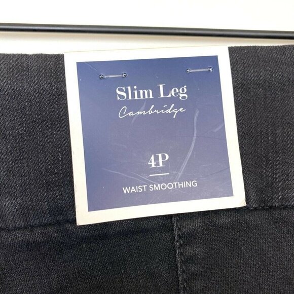 NEW Charter Club Cambridge Slim Pull On Jeans 4 Petite - Picture 9 of 9